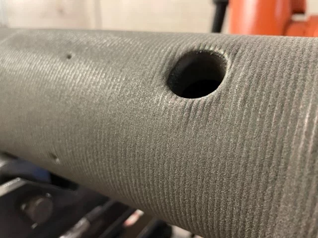 Rußbläser LaserCladding mit IN686